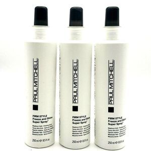 Paul Mitchell Freeze and Shine Hair Spray 8.5 oz (pack of 3 )